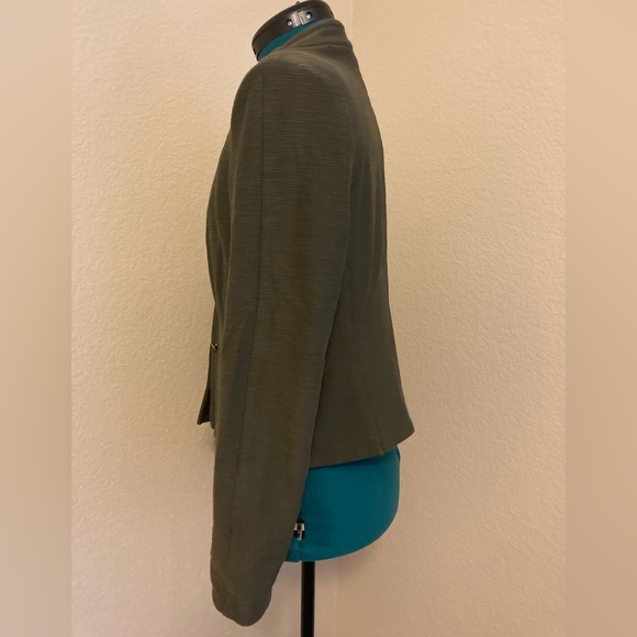 Moss Green Military Band Jacket - Picture 2 of 5